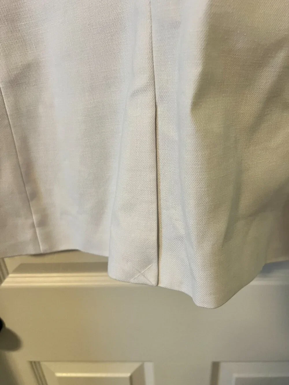 J.Crew NWT White Linen Blend Tailored Blazer Size 4